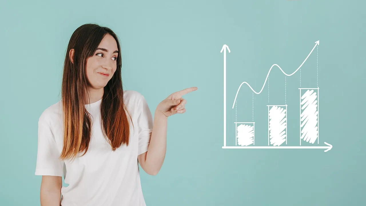 chart, analytics, woman, young, startup, results, data, graph, business, analysis, information, report, growth, finance, financial, statistics, bar, infographic, chart, results, results, results, results, results, graph, graph, graph, report, statistics, statistics, infographic